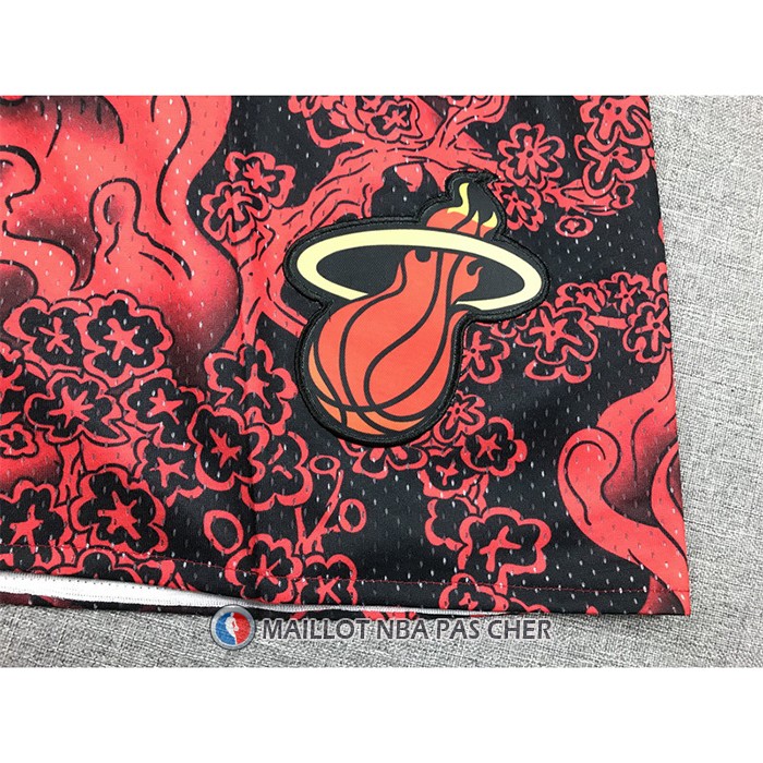 Short Miami Heat Special Year of The Tiger Rouge